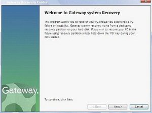 How to Factory Reset Gateway Laptop without Password Windows 10/8/7