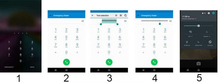 How to Bypass Android Lock Screen Using Emergency Call | Windows