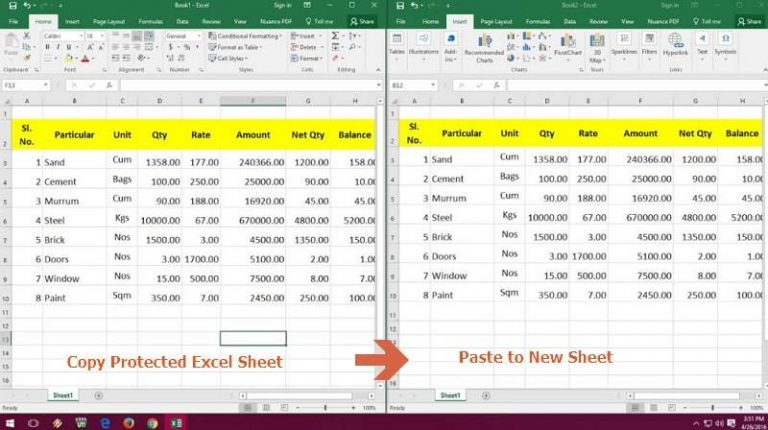 How To Unprotect Excel Sheet Without Password 2013 Windows Password Reset 6775